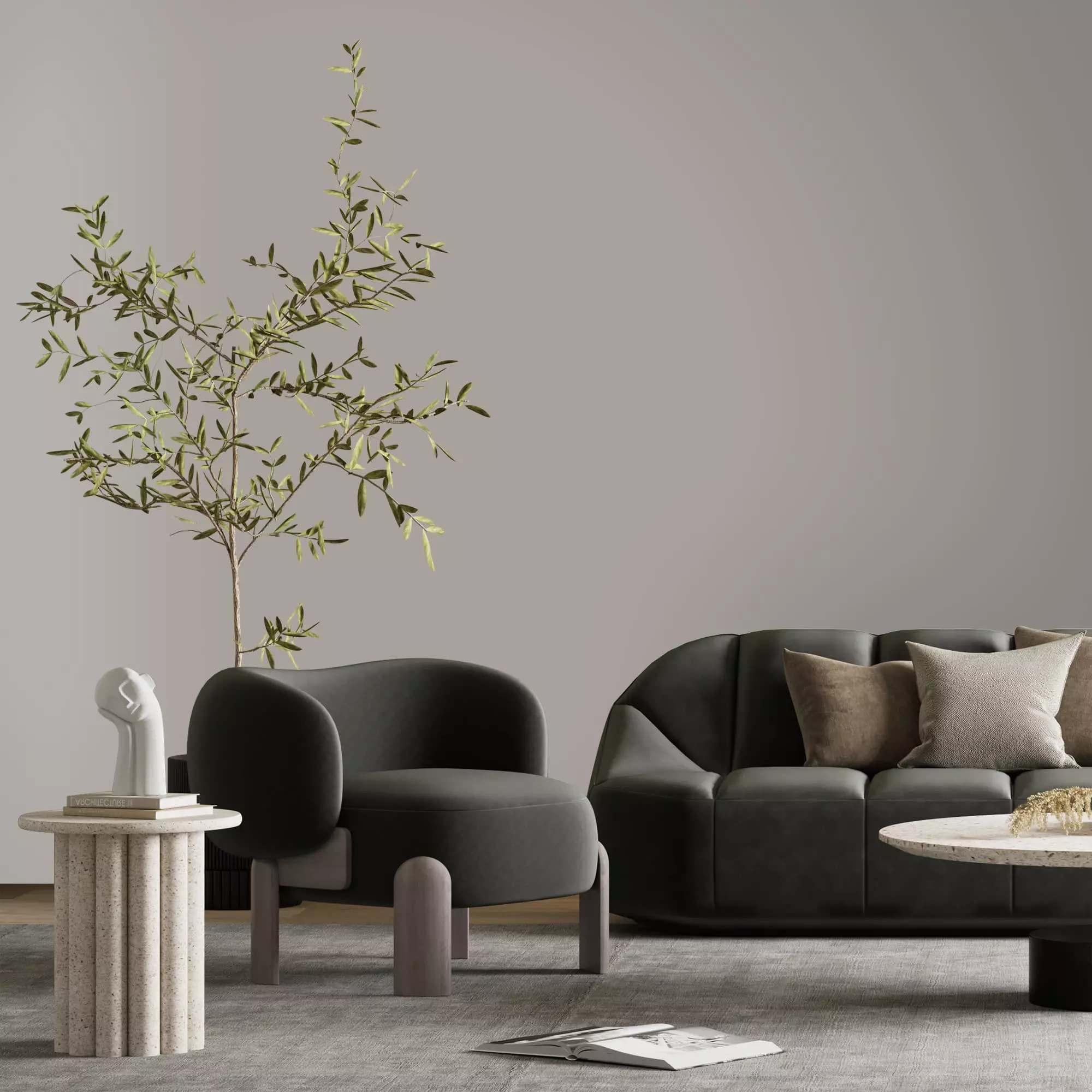Интерьерная краска 55A STONE GREY