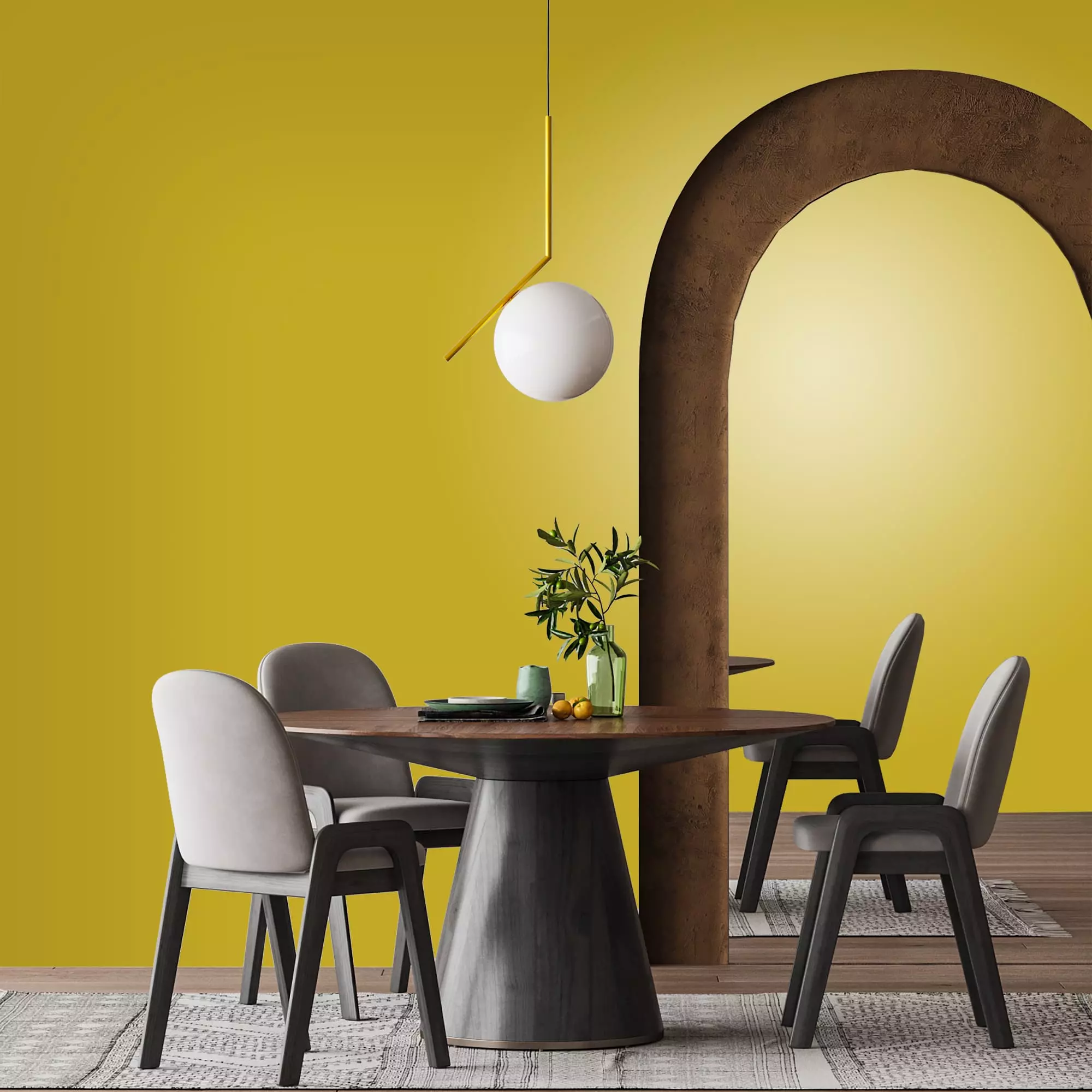 Интерьерная краска 178C POLLEN GREEN