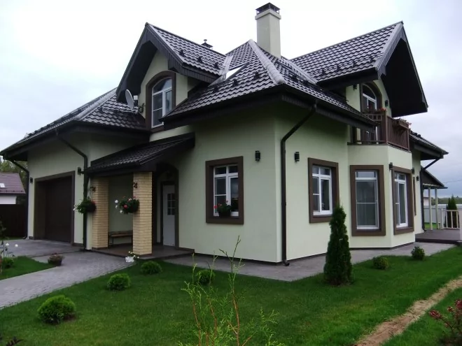 Краска фасадная резиновая