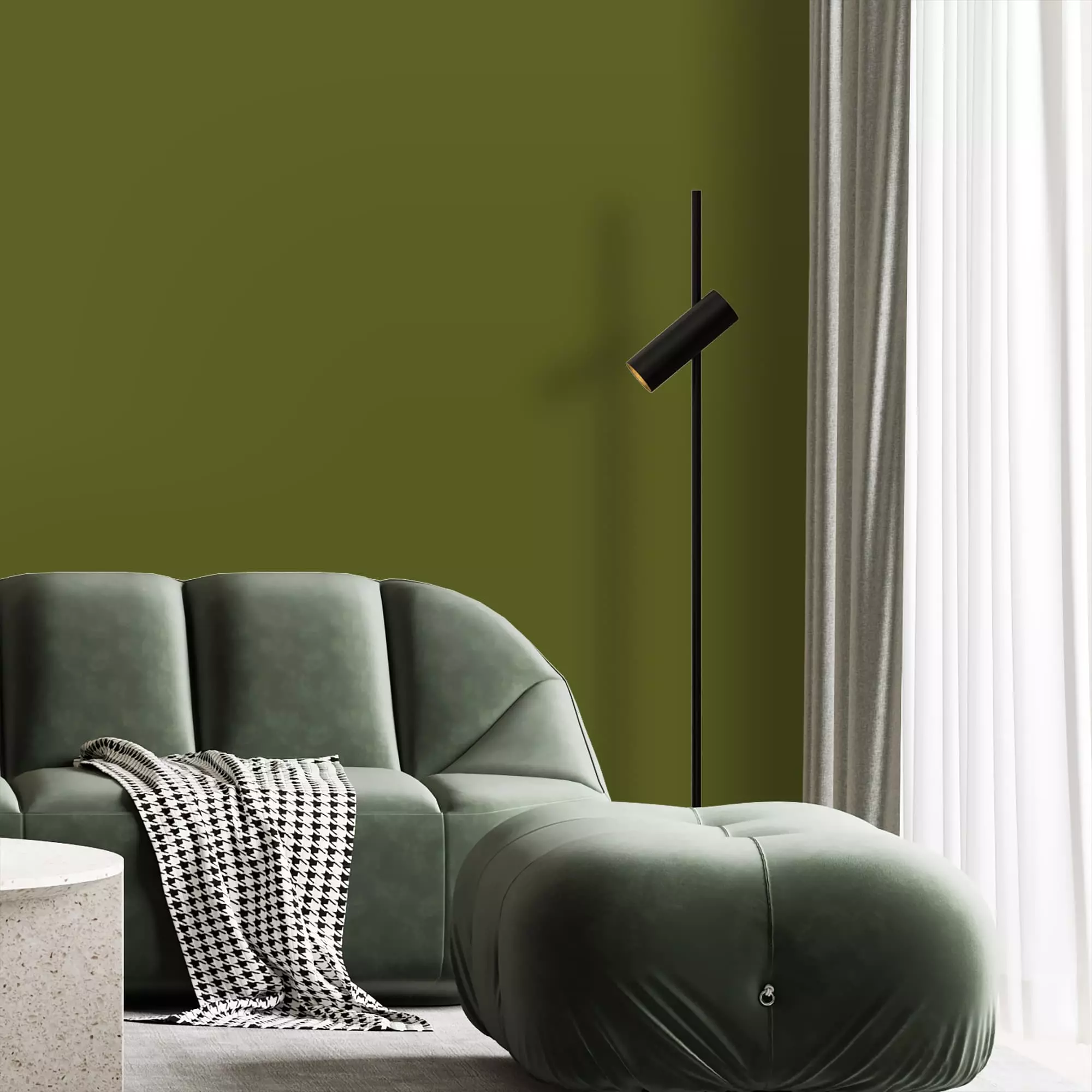 Интерьерная краска 264C TANG GREEN