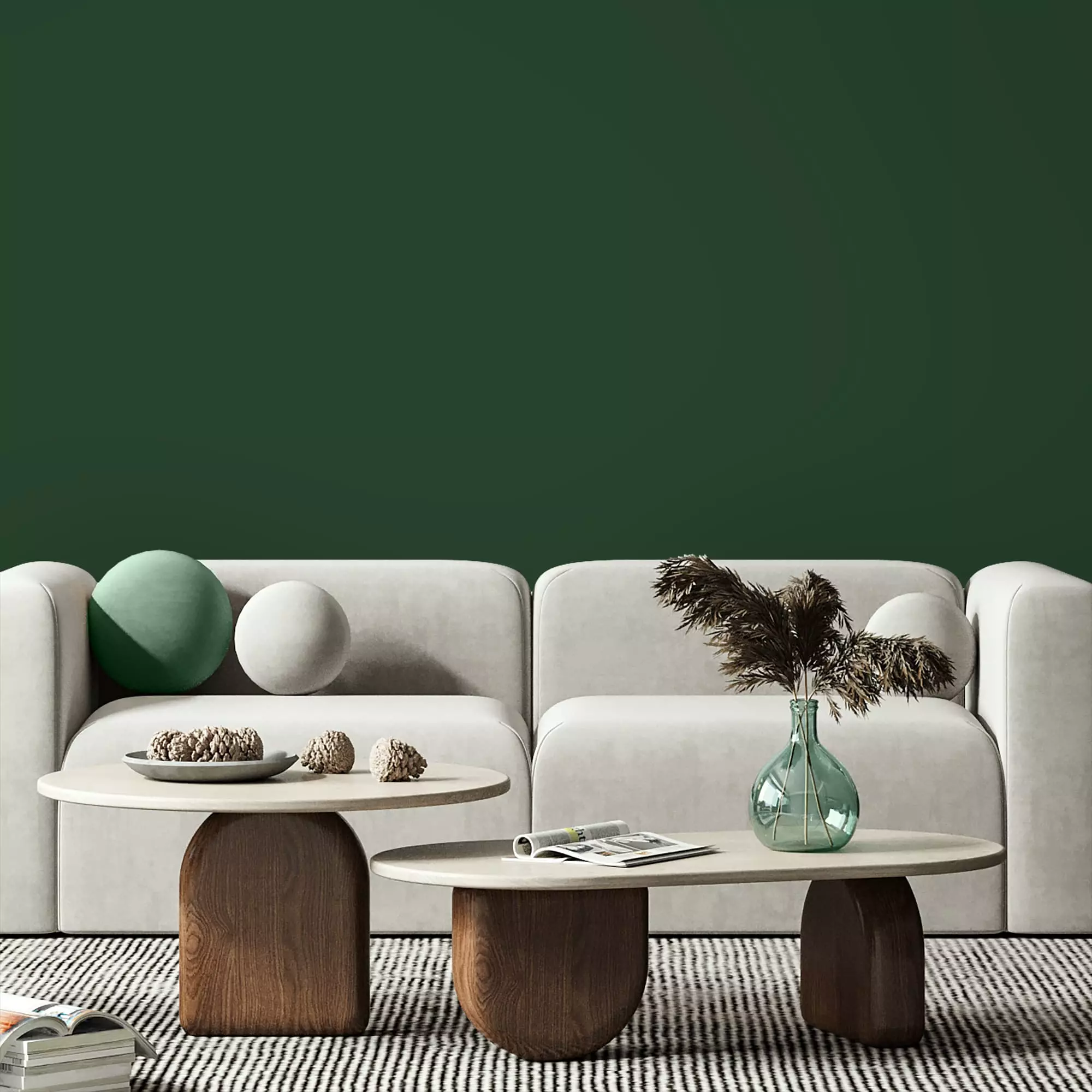 Интерьерная краска 182C DEEP EMERALD