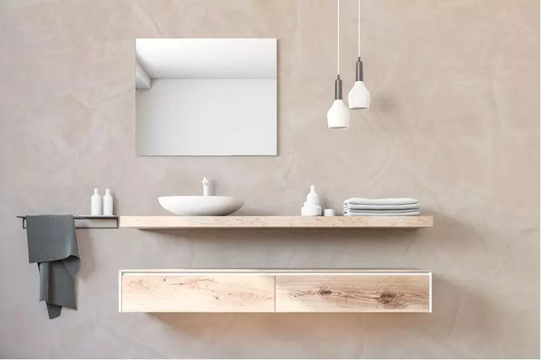 Эксклюзивные интерьеры с уникальными материалами Microcemento и Velours