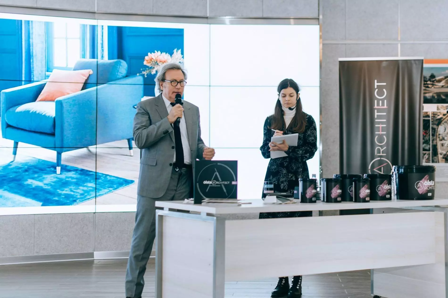 Презентация бренда профессиональных красок Olsta Architect прошла на высшем уровне!
