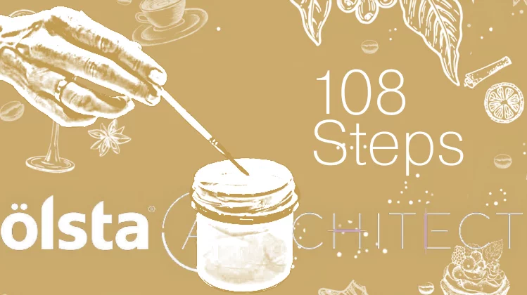 Вдохновляющее завершение презентации новой палитры Olsta Architect 108 Steps