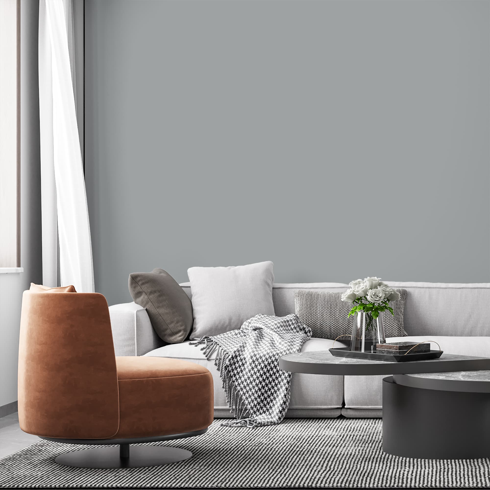 Интерьерная краска 67A STEEL GREY