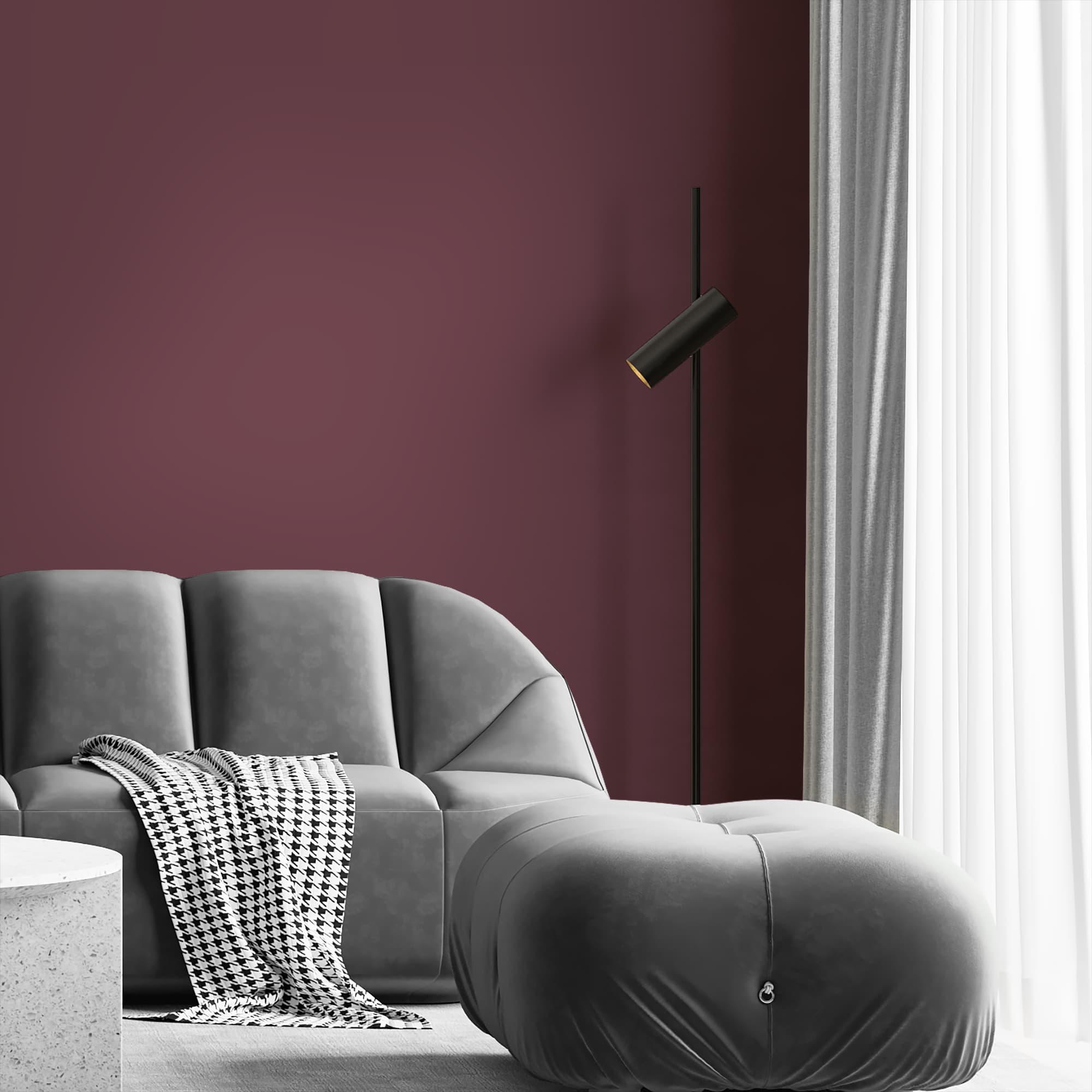 Интерьерная краска 147C SCARLETT