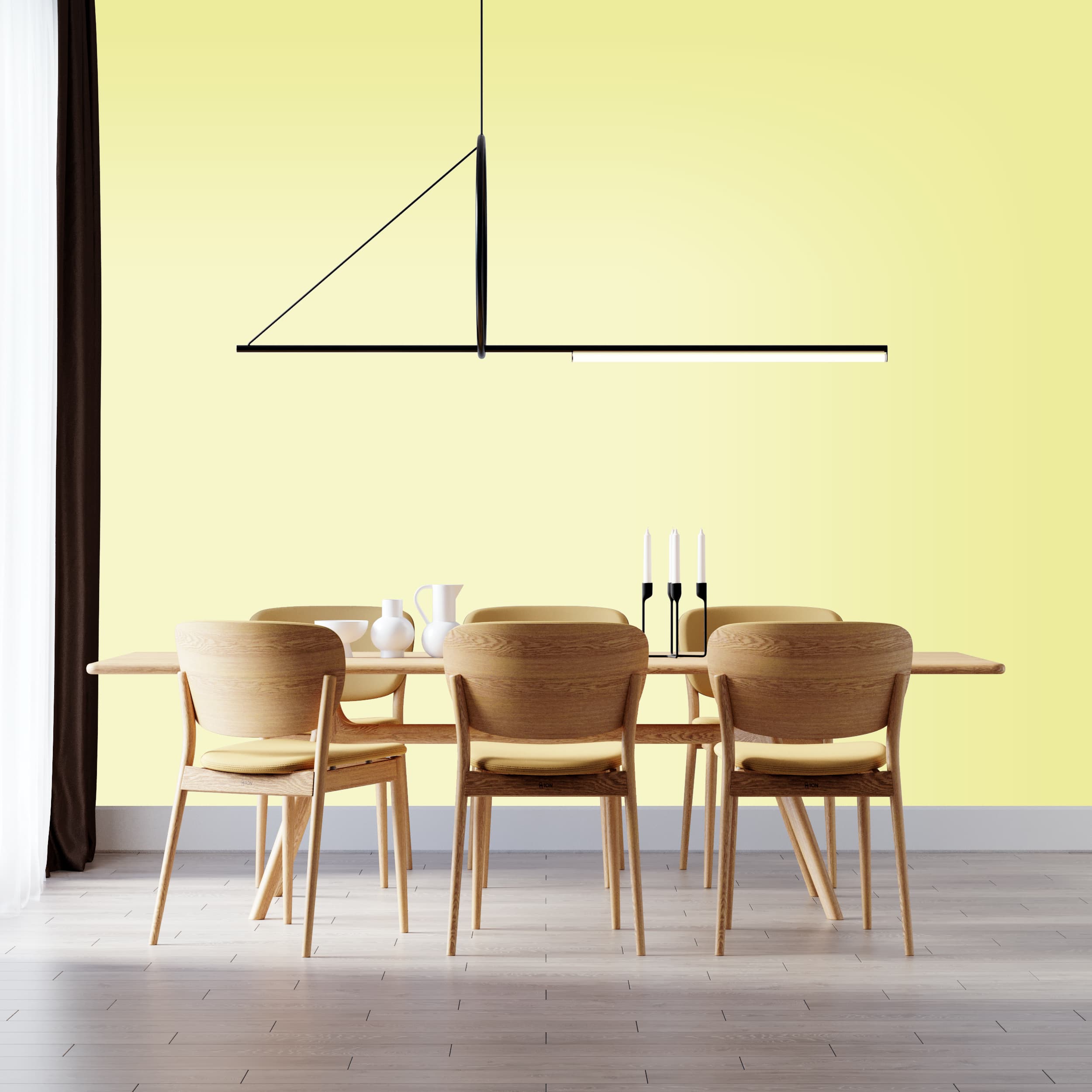 Интерьерная краска 220A YELLOW TEA