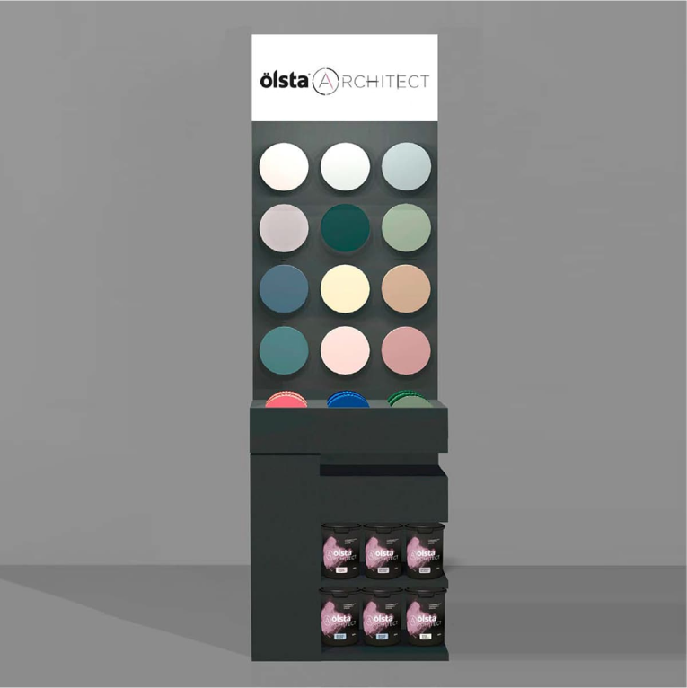 МОДУЛЬ ПРИСТЕННЫЙ ПРЯМОЙ LIGHT - Olsta Architect МОДУЛЬ ПРИСТЕННЫЙ ПРЯМОЙ LIGHT